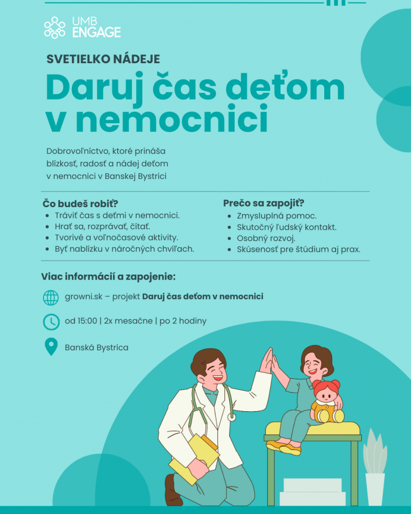 Daruj čas deťom v nemocnici: Keď bl&iacute;zkosť pom&aacute;ha zvl&aacute;dnuť n&aacute;ročn&eacute; dni