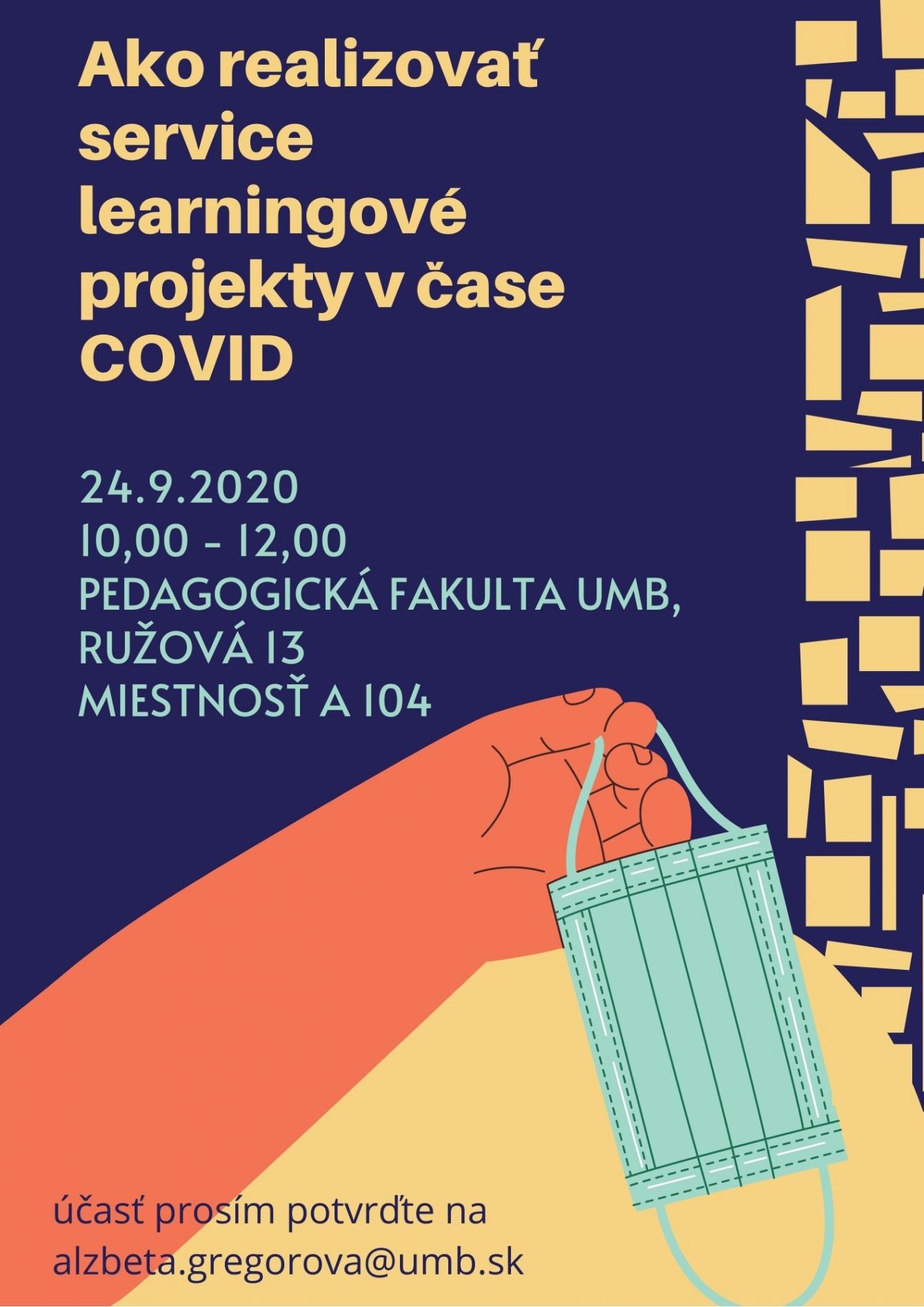 Pozv&aacute;nka na workshop Ako realizovať SL v čase COVID