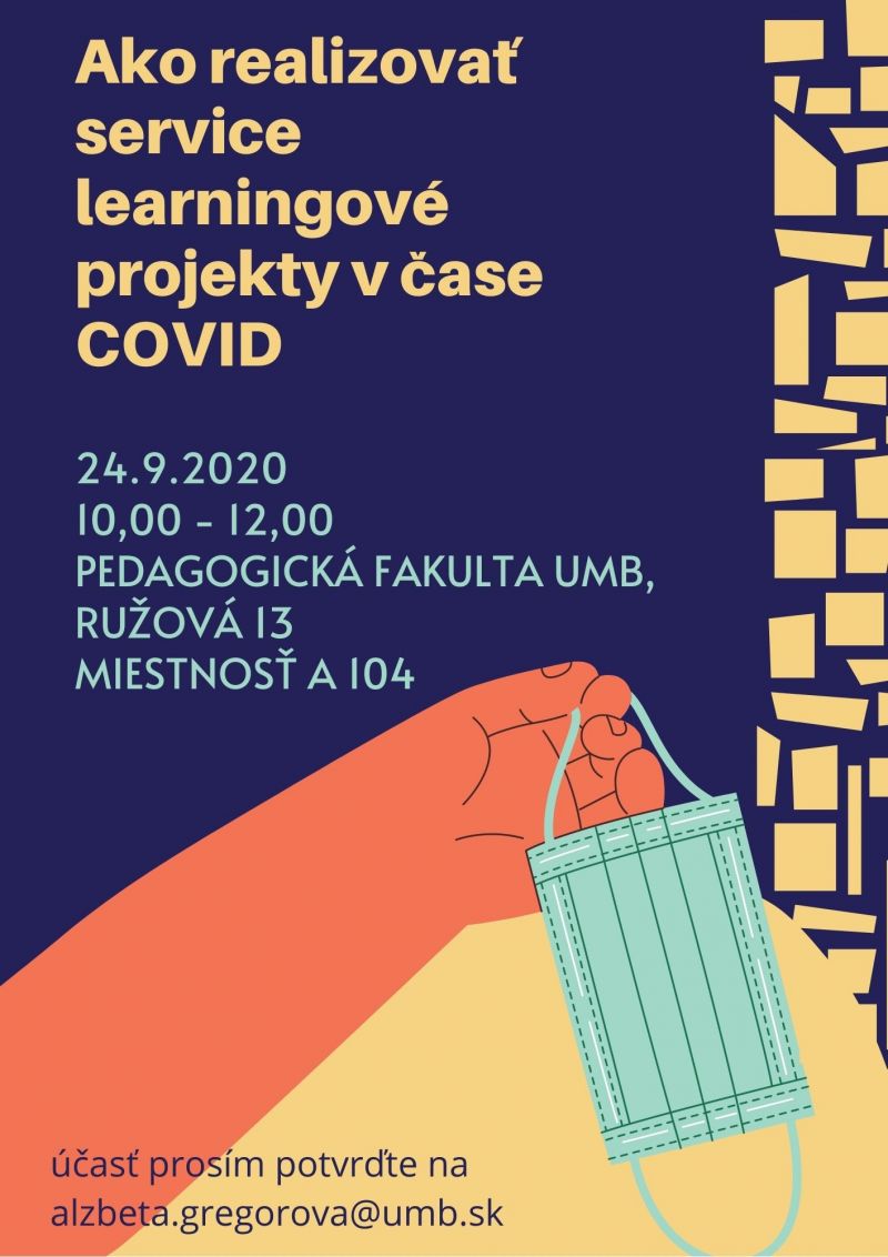 Pozv&aacute;nka na workshop Ako realizovať SL v čase COVID