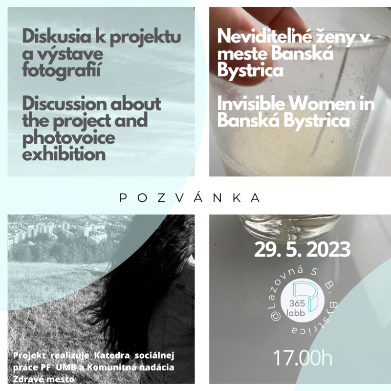 Verejn&aacute; diskusia k projektu Neviditeľn&eacute; ženy v meste Bansk&aacute; Bystrica