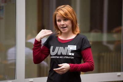 Univerzitn&aacute; noc literat&uacute;ry (30. 04. 2014)